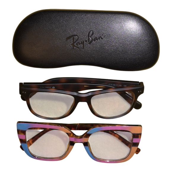 Ray-Ban Case + LOT of 7 Eyeglasses Frames + 1 Protective Case + 1 NWOT Frame - Picture 3 of 5